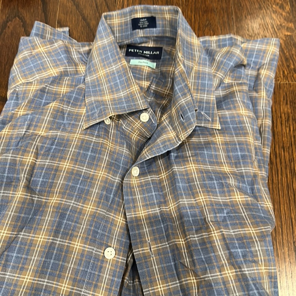 Peter Millar button down shirt